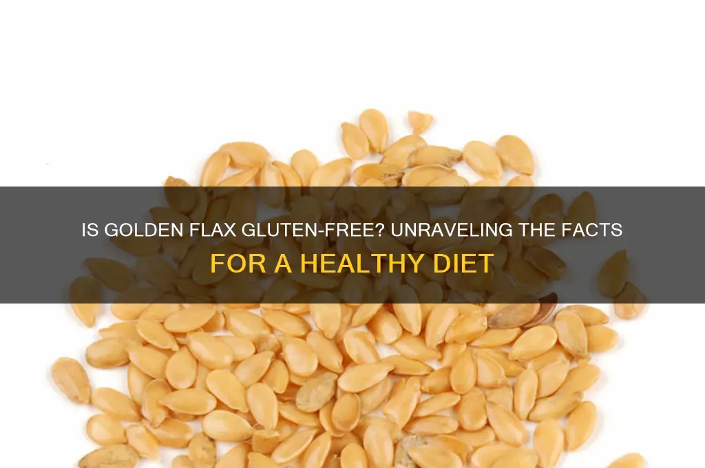 is golden flax gluten free