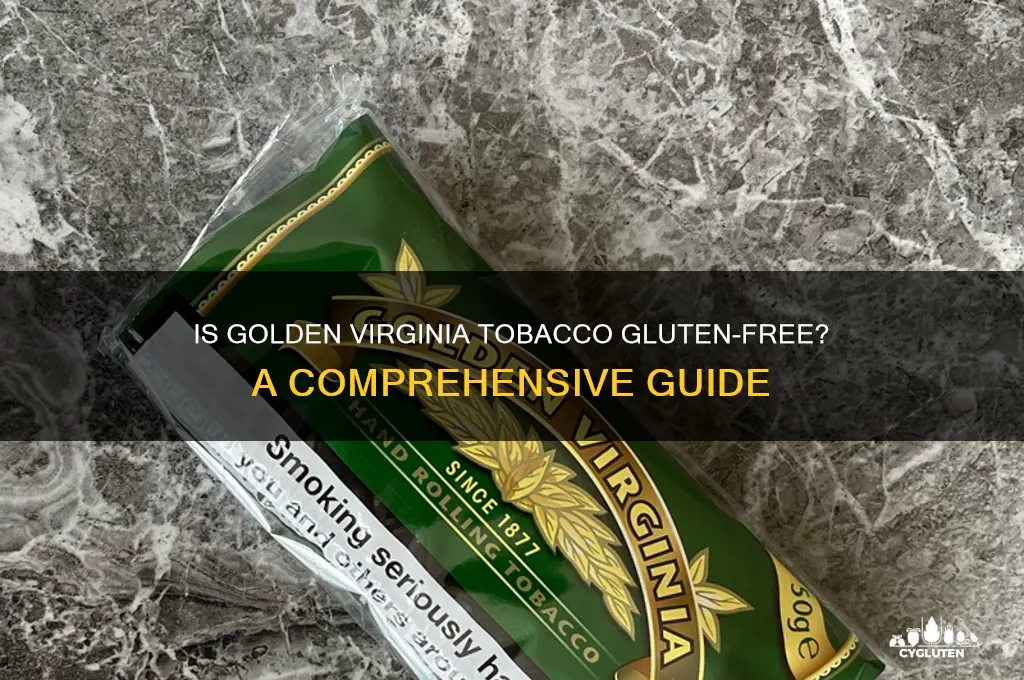 is golden virginia gluten free