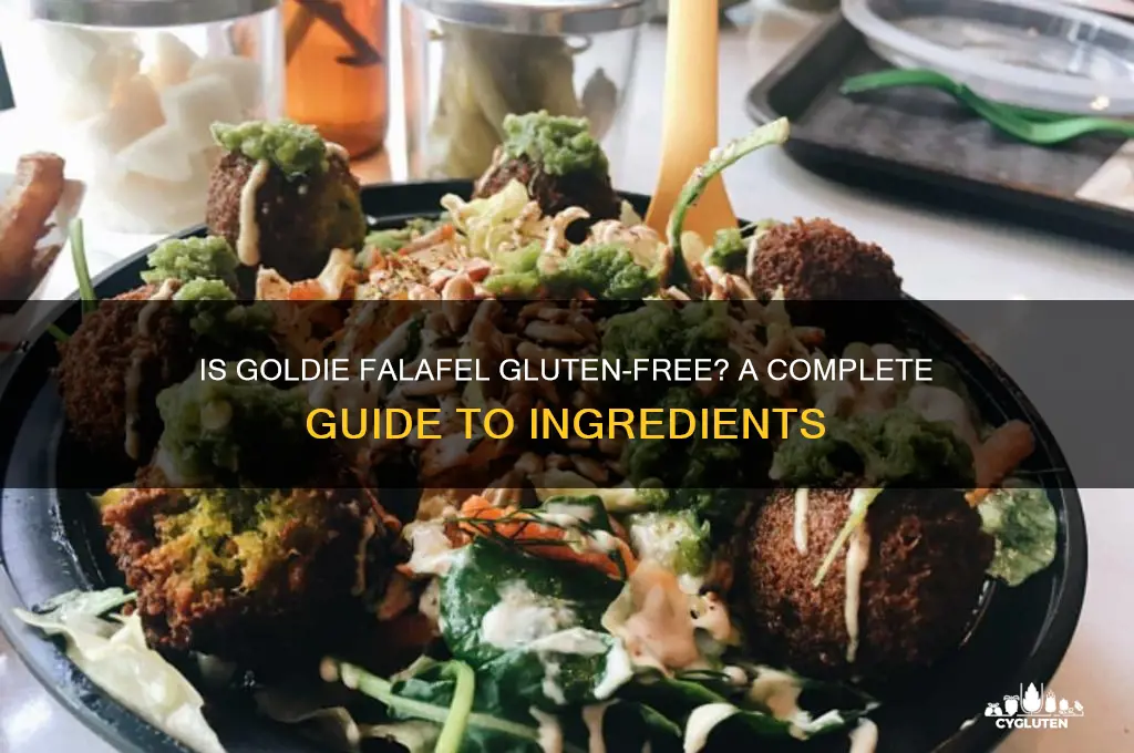 is goldie falafel gluten free
