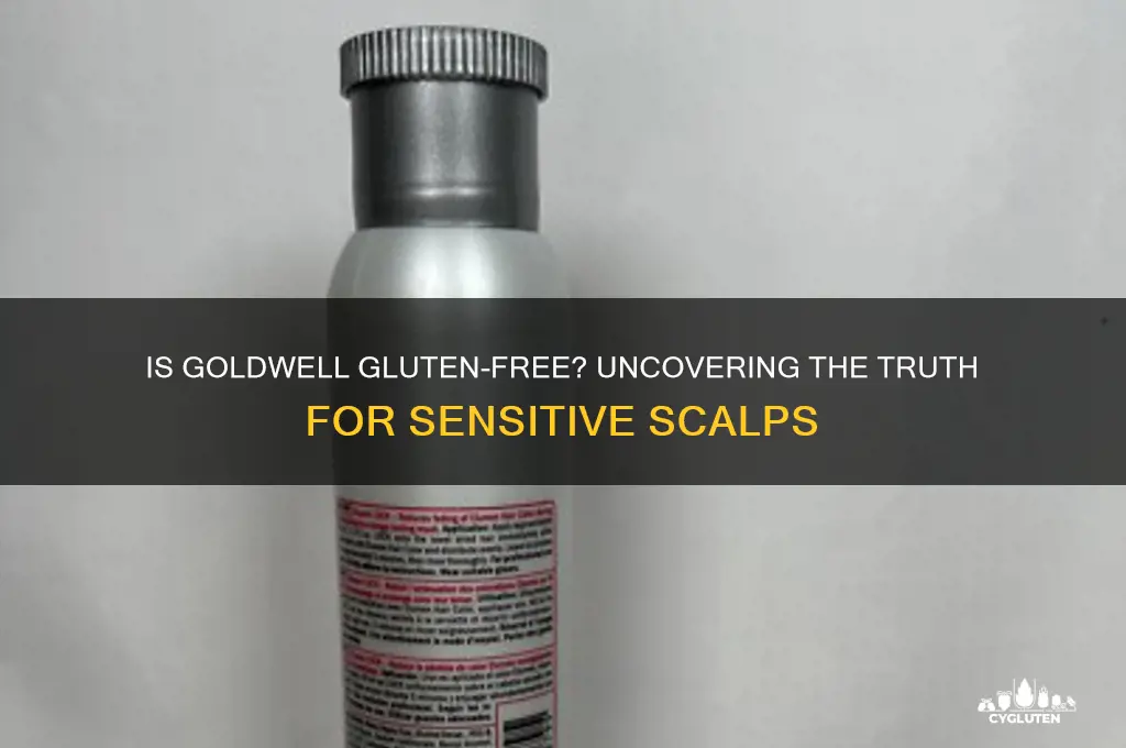 is goldwell gluten free