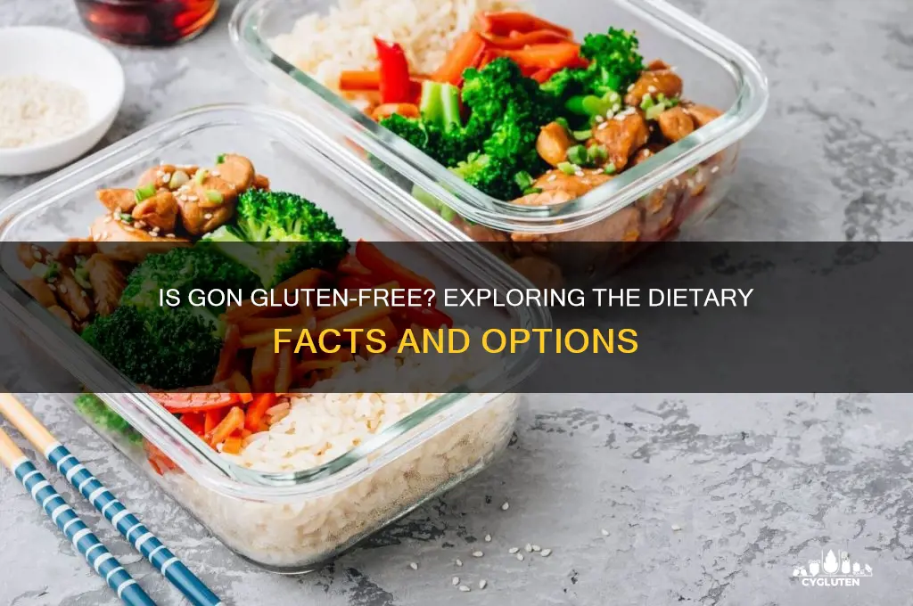 is gon gluten free