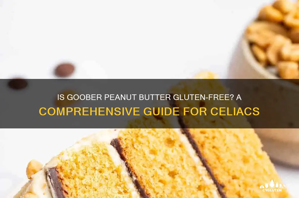 is goober gluten free
