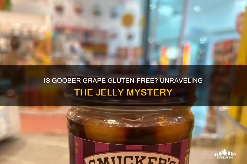 is goober grape gluten free