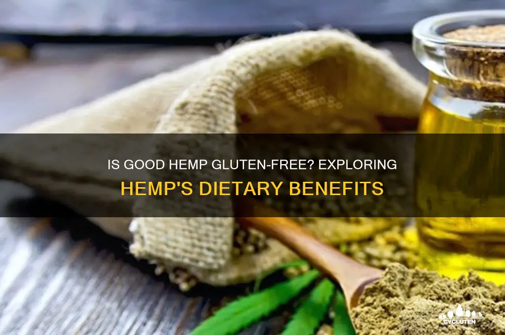 is good hemp gluten free