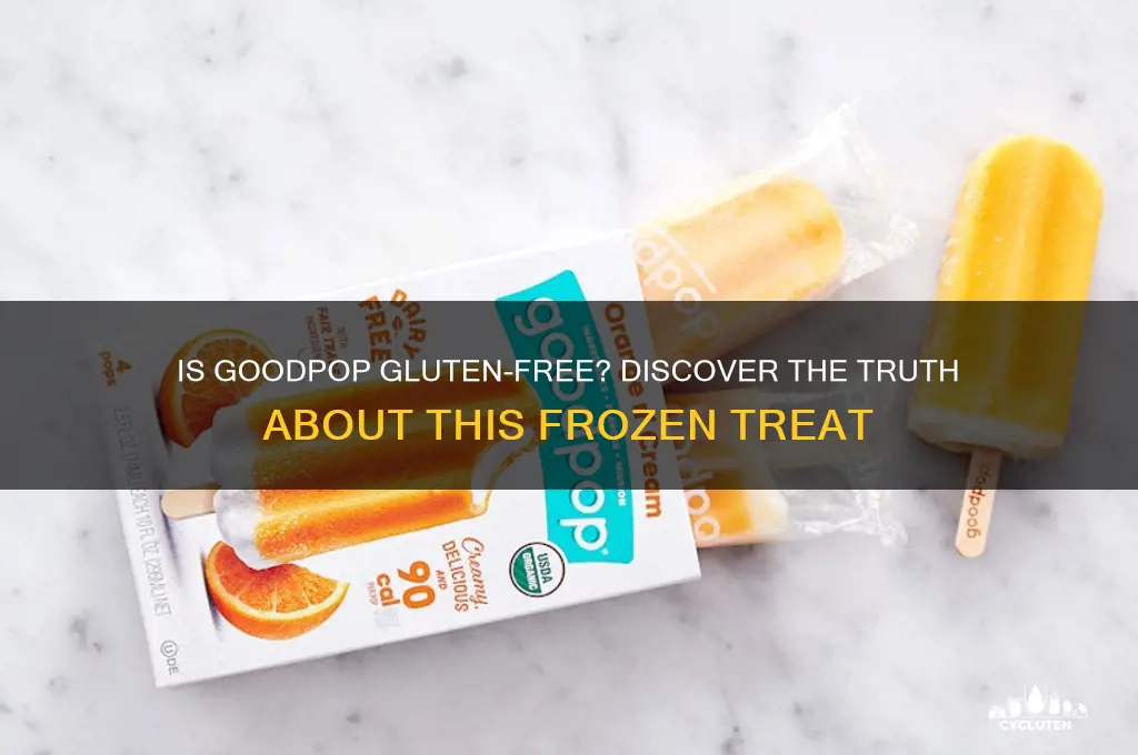 is goodpop gluten free