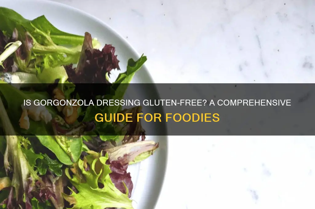 is gorgonzola dressing gluten free