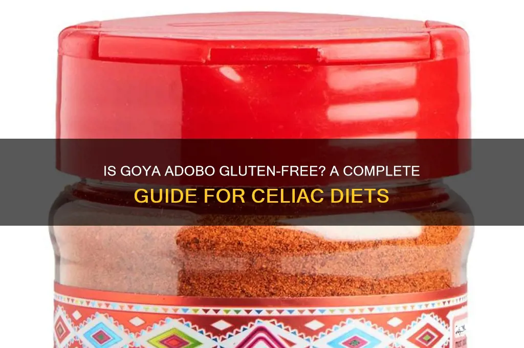 is goya adobo gluten free