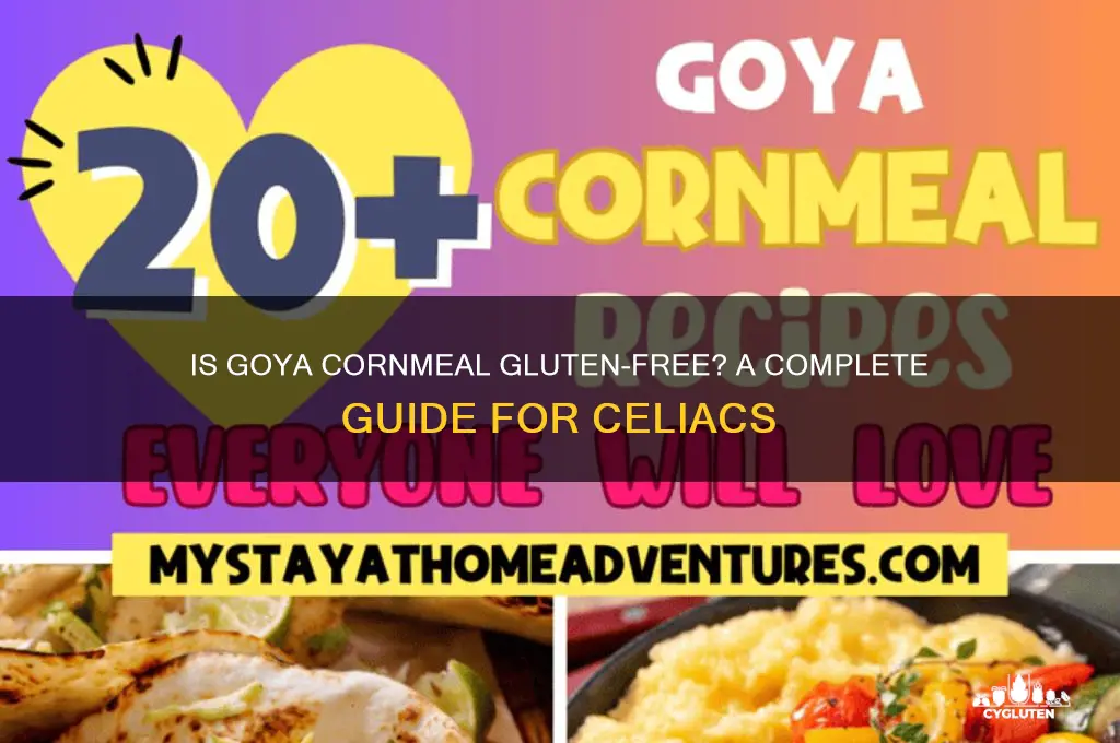 is goya cornmeal gluten free