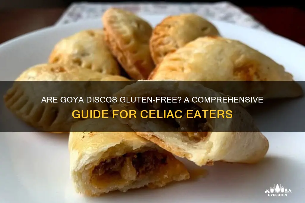is goya discos gluten free