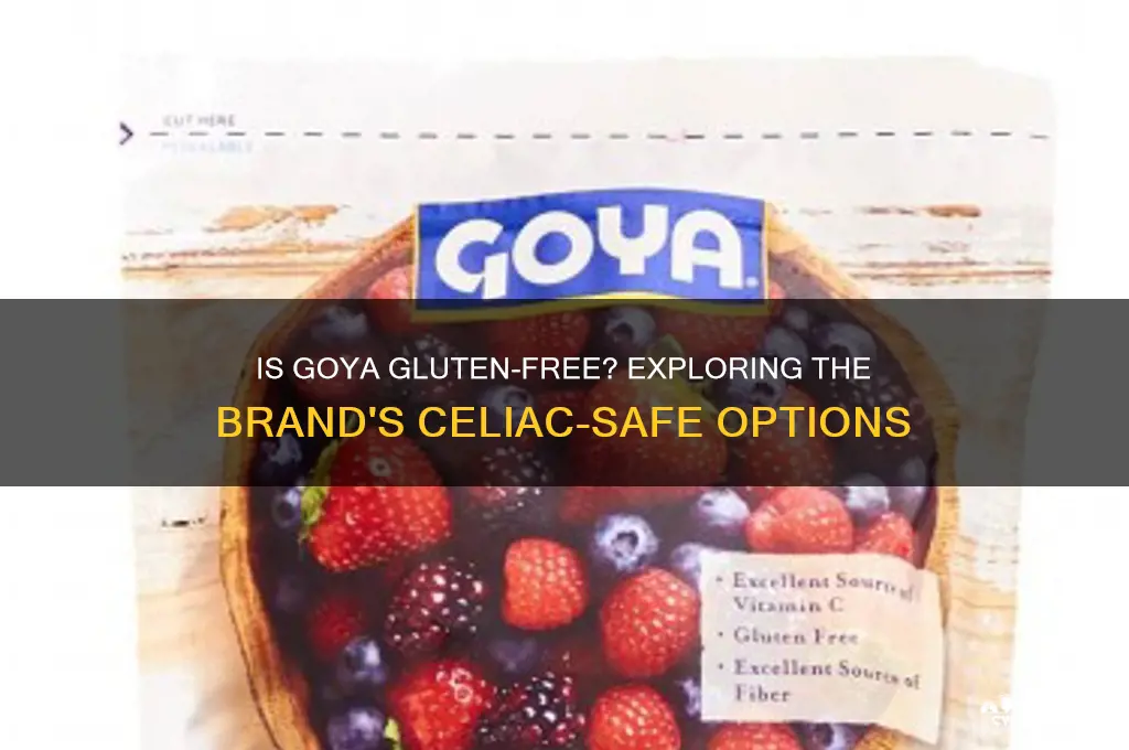 is goya gluten free