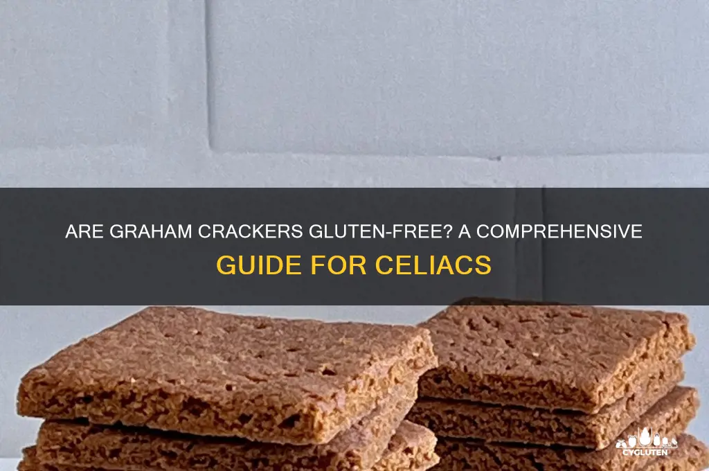 is graham crackers gluten-free