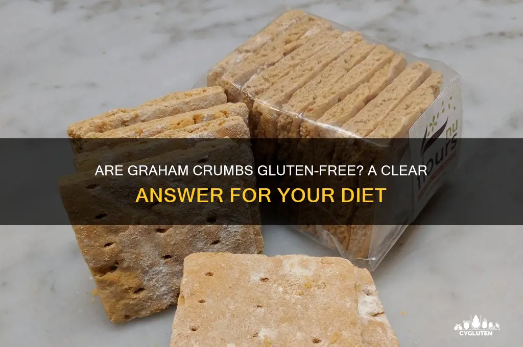 is graham crumbs gluten free