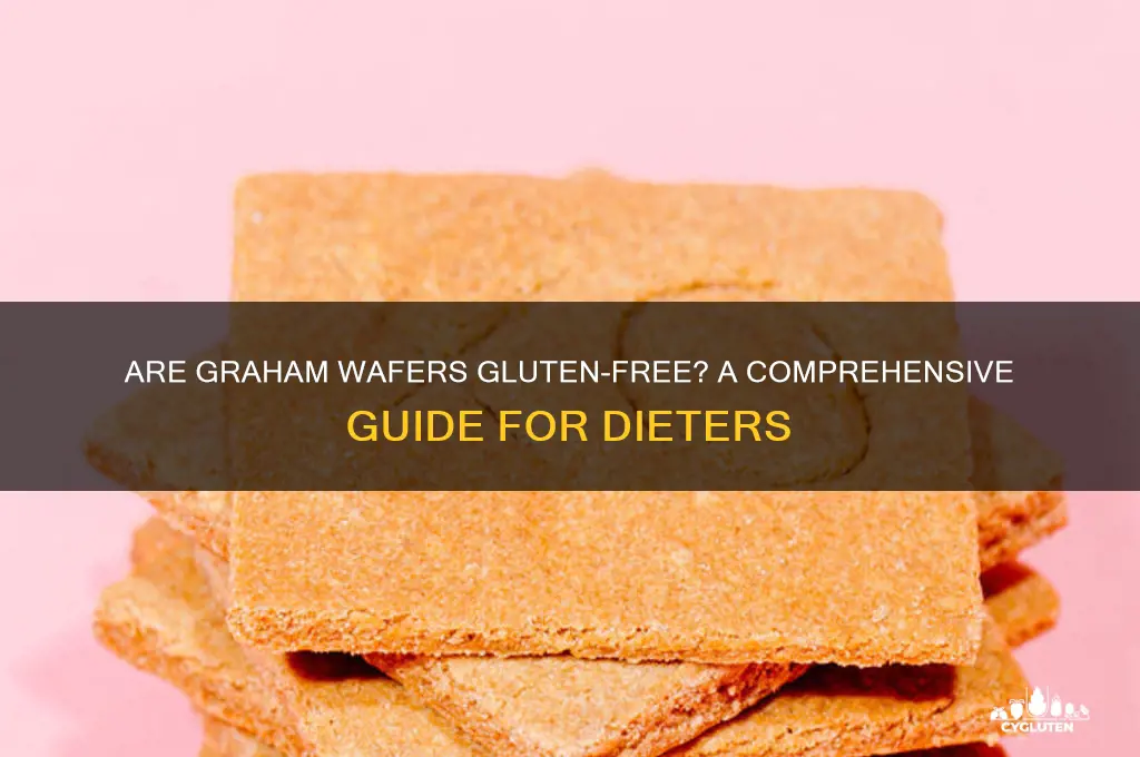 is graham wafers gluten free