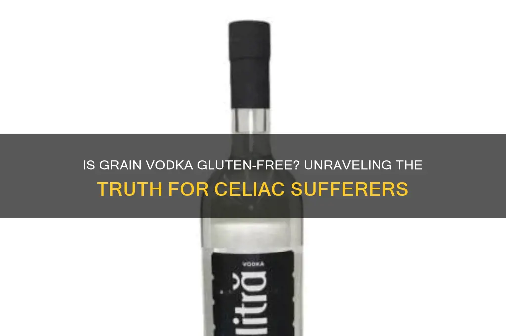 is grain vodka gluten free