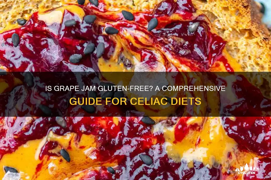 is grape jam gluten free