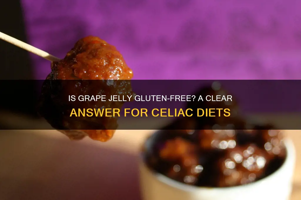 is grape jelly gluten free