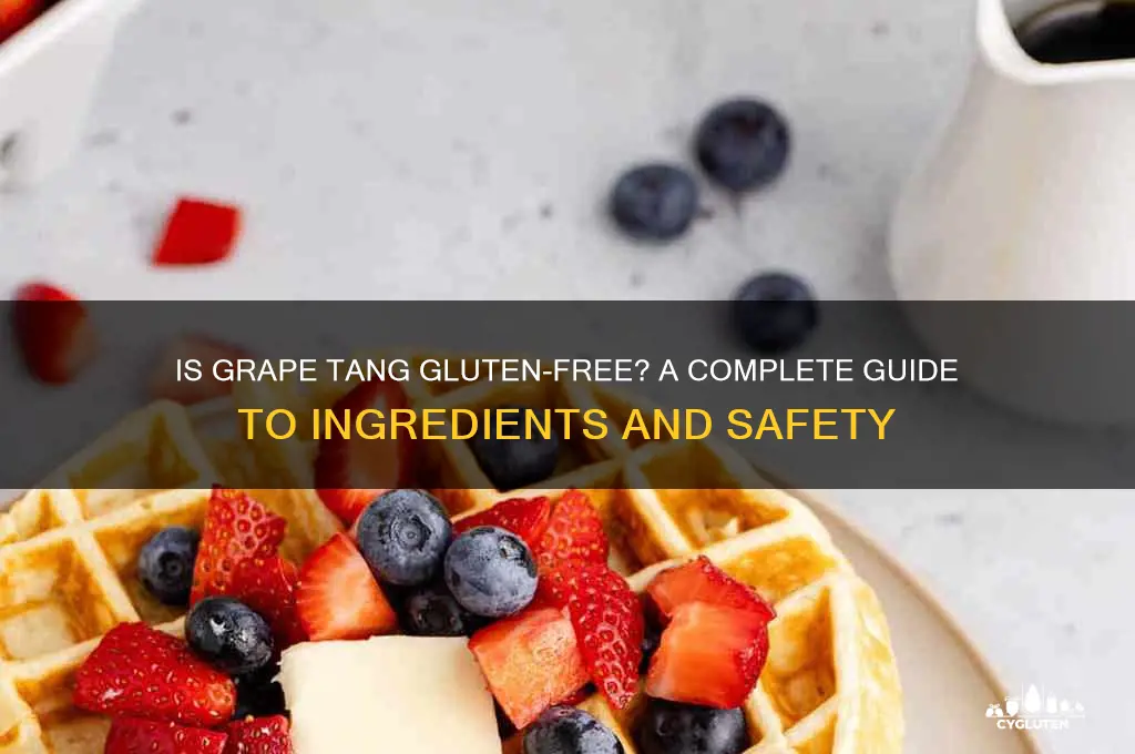 is grape tang gluten free
