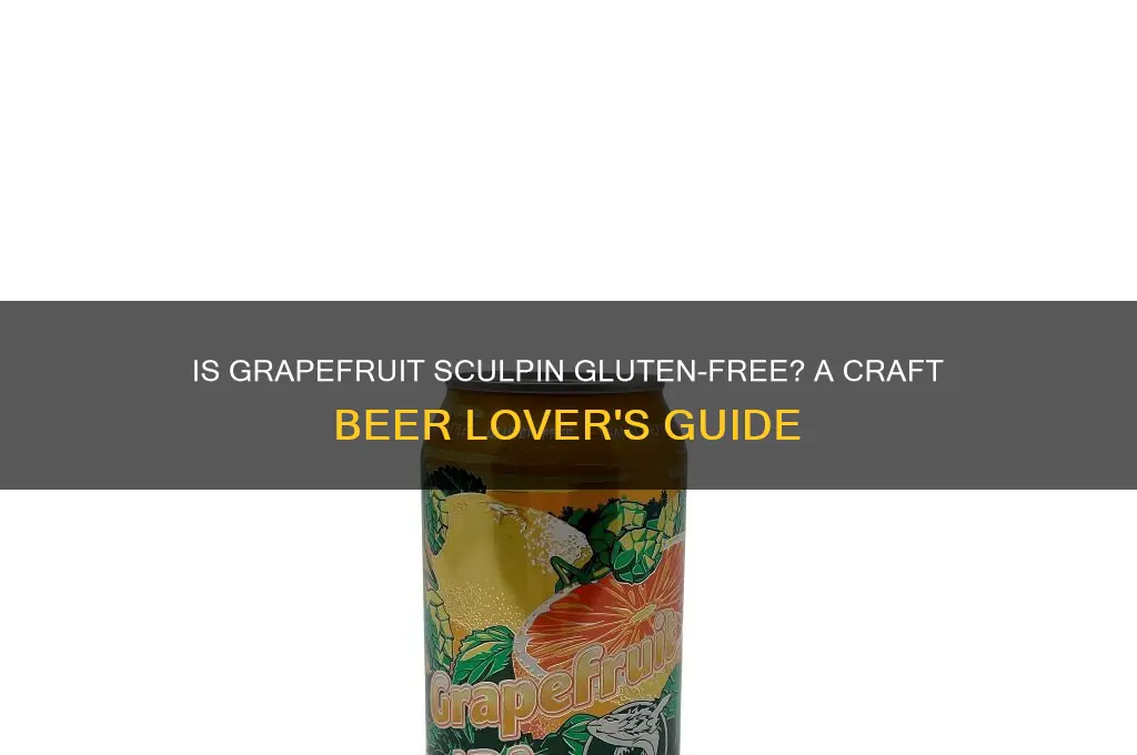 is grapefruit sculpin gluten free