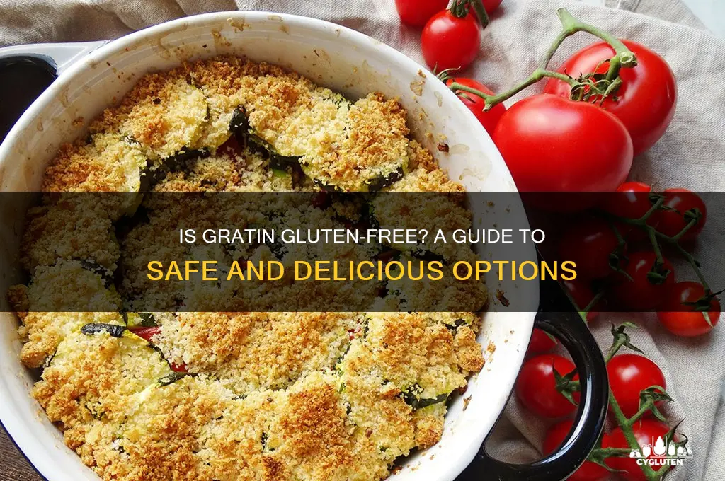 is gratin gluten free