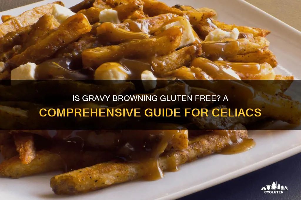 is gravy browning gluten free