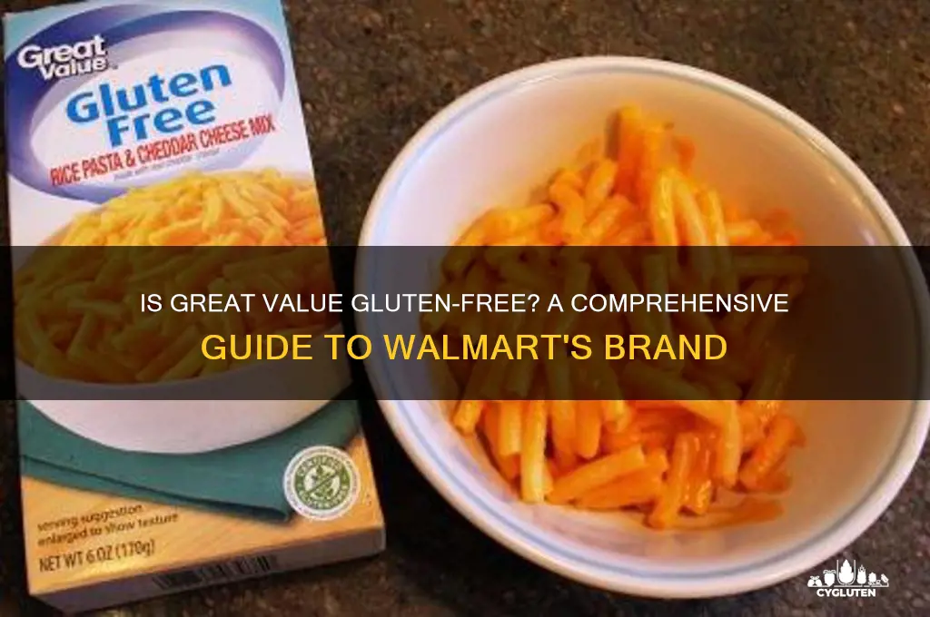 is great value gluten free