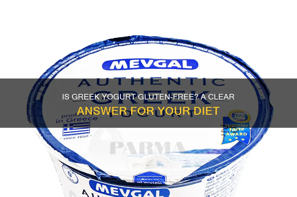 is greek yogurt gluten-free