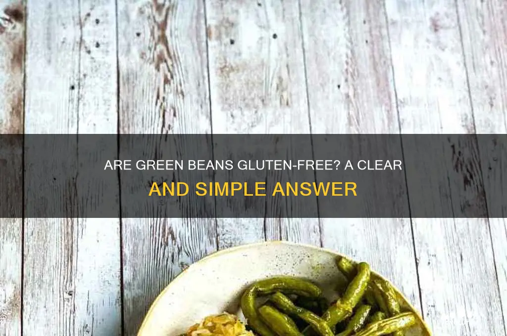 is green beans gluten free