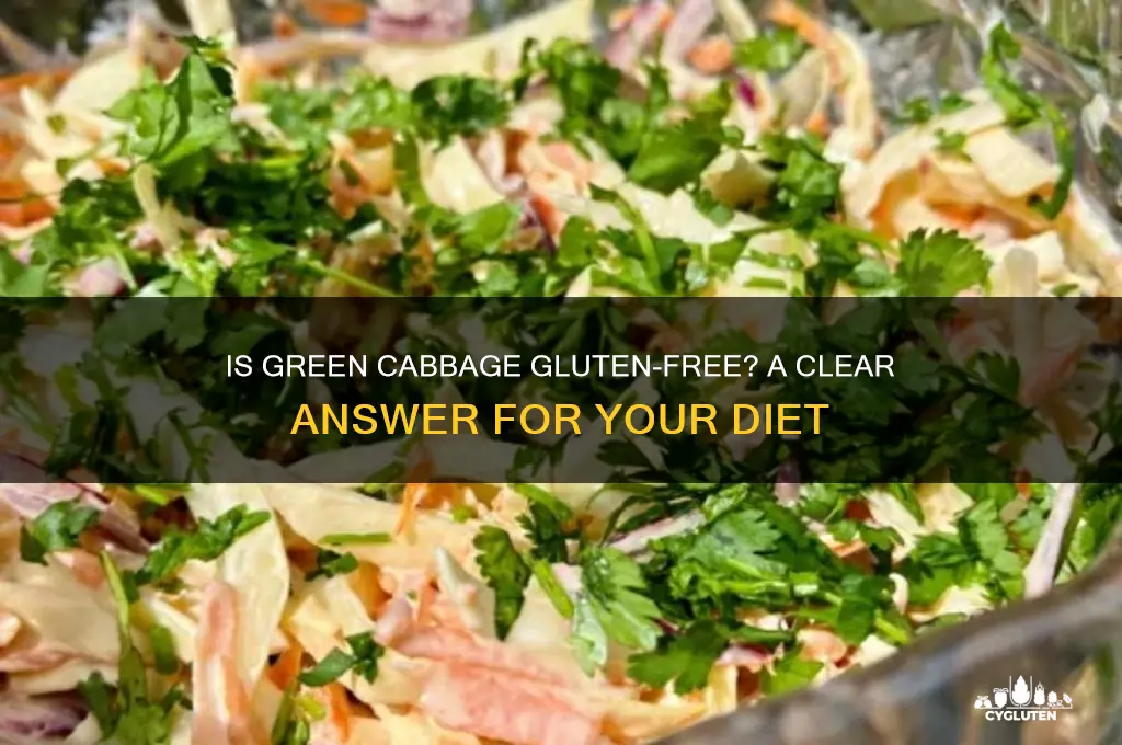 is green cabbage gluten free