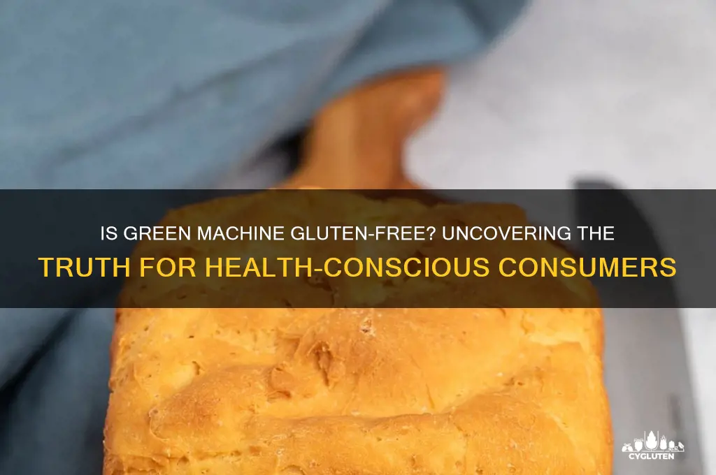 is green machine gluten free