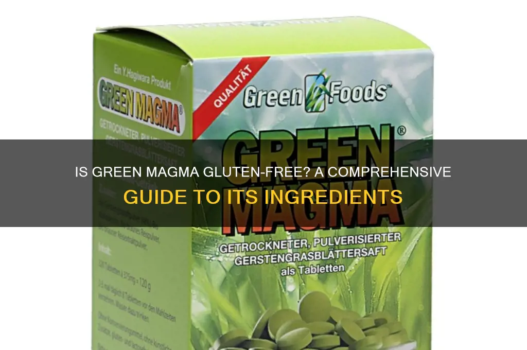 is green magma gluten-free
