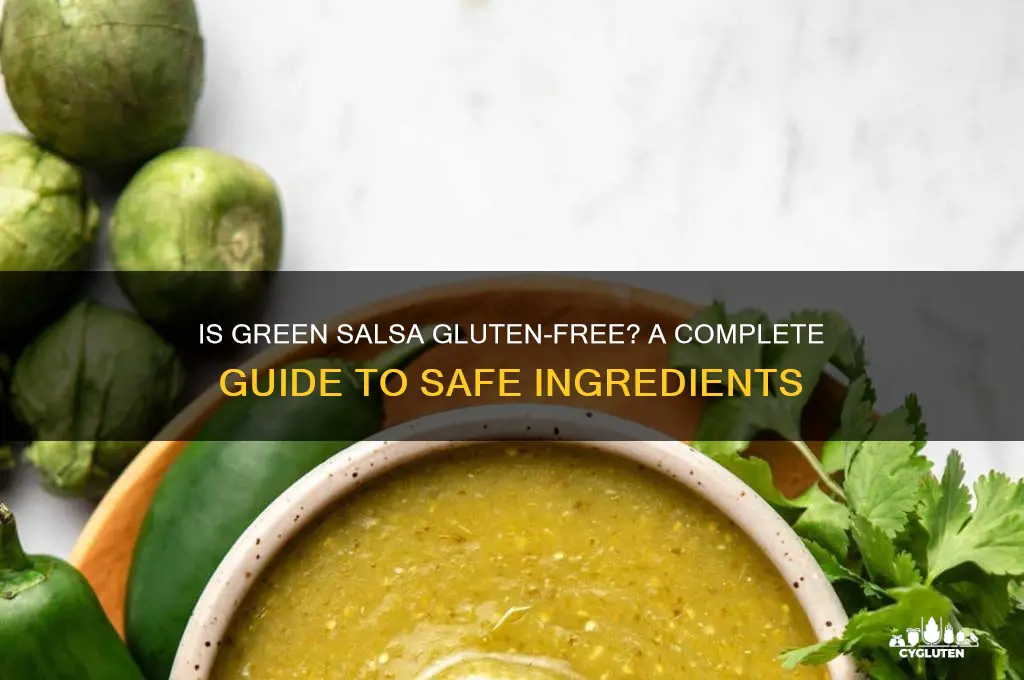 is green salsa gluten free