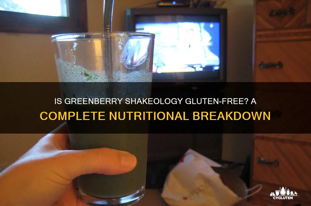 Is Greenberry Shakeology Gluten-Free? A Complete Nutritional Breakdown ...