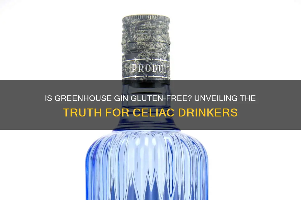 is greenhouse gin gluten free