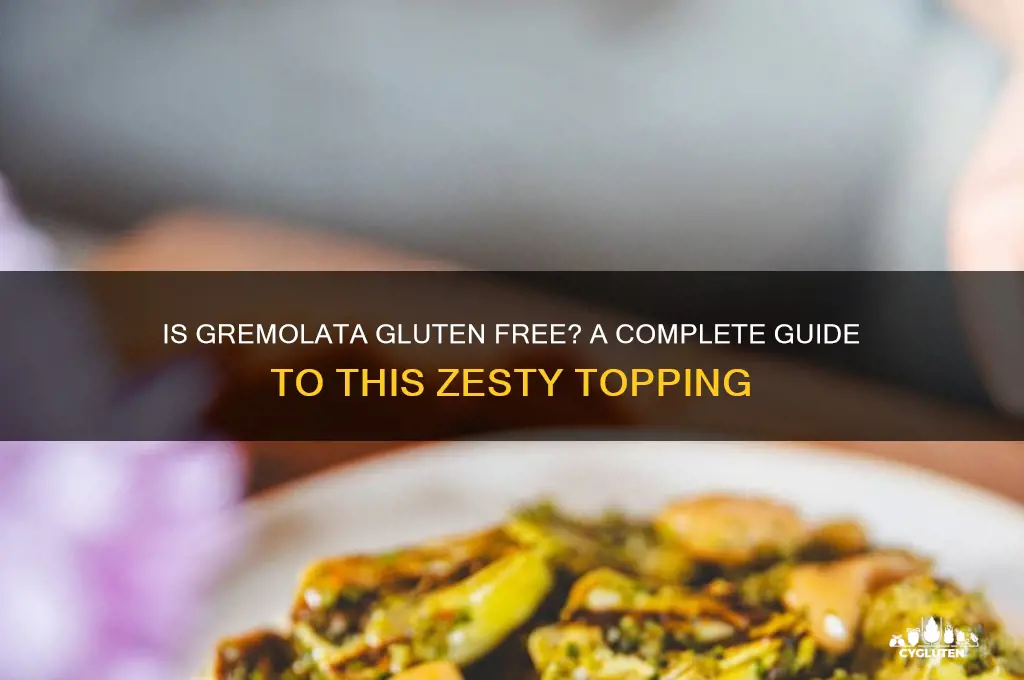 is gremolata gluten free