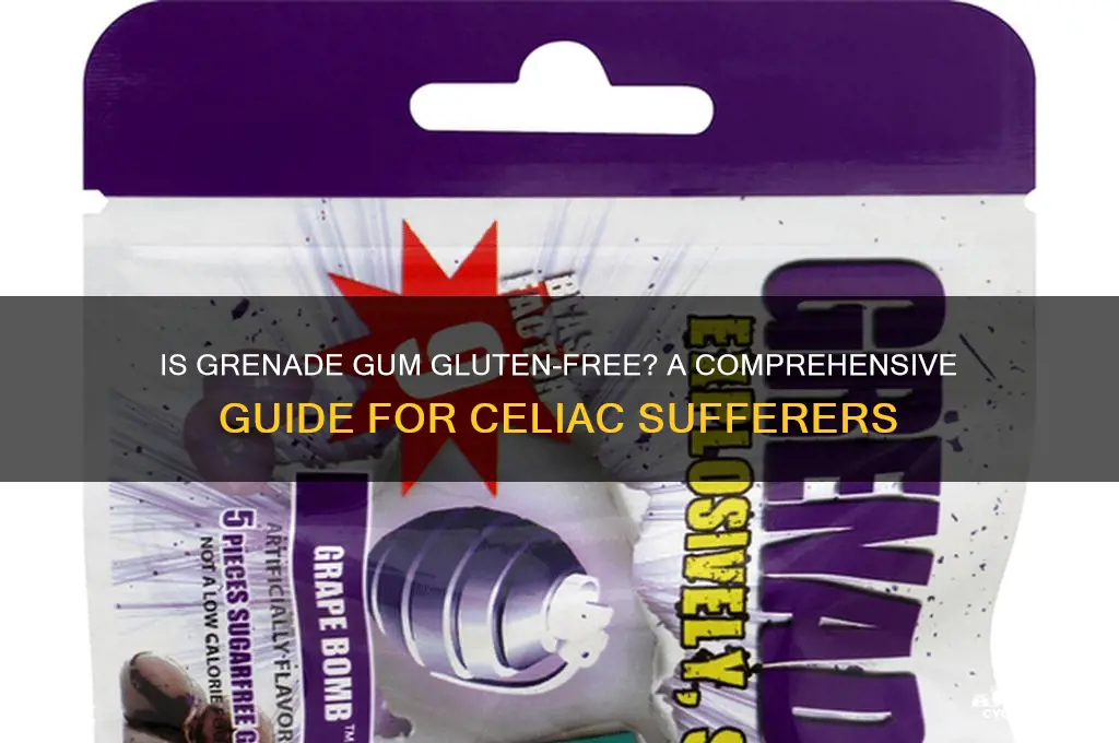 is grenade gum gluten free