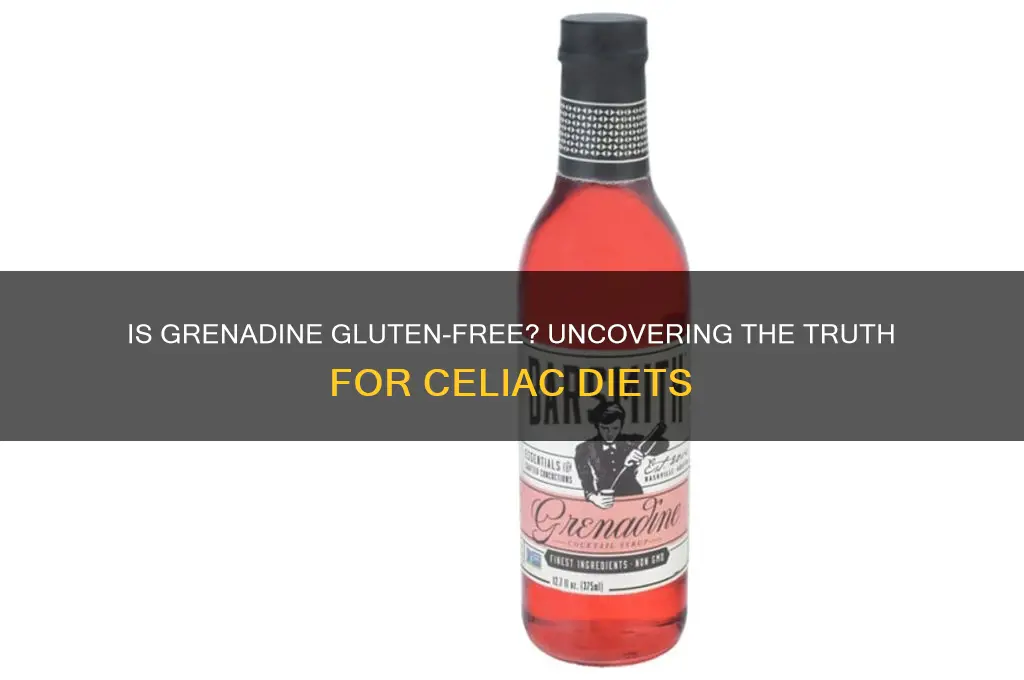 is grenadine gluten-free