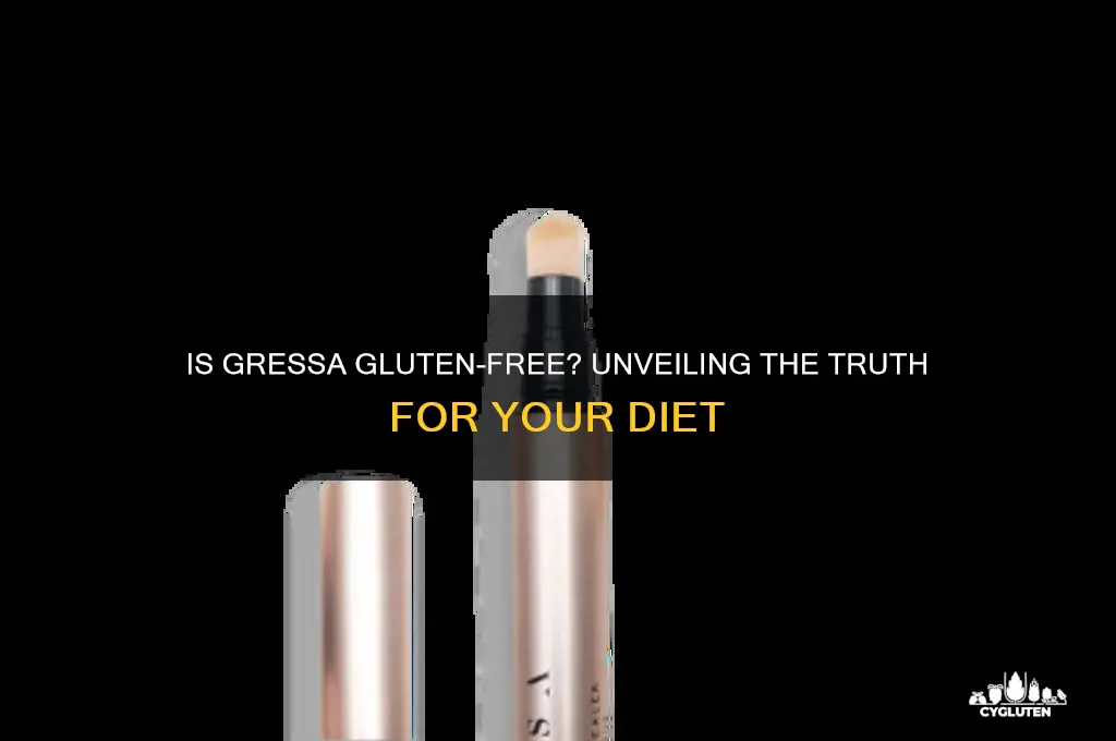 is gressa gluten free