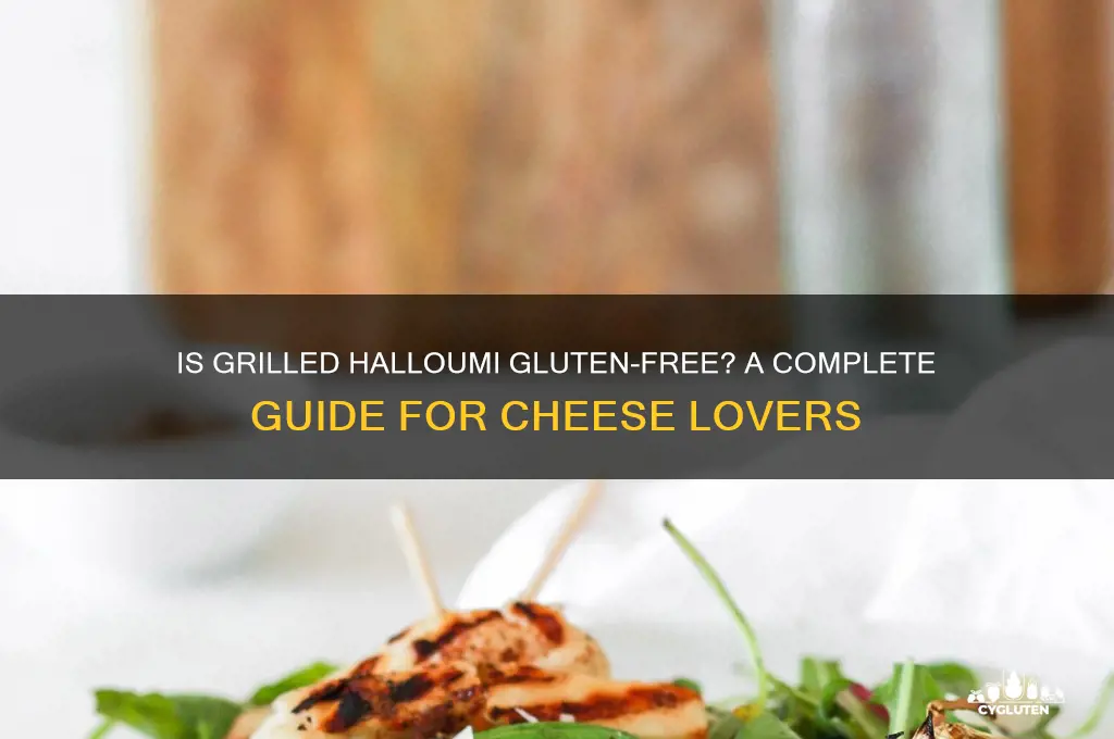 is grilled halloumi gluten free