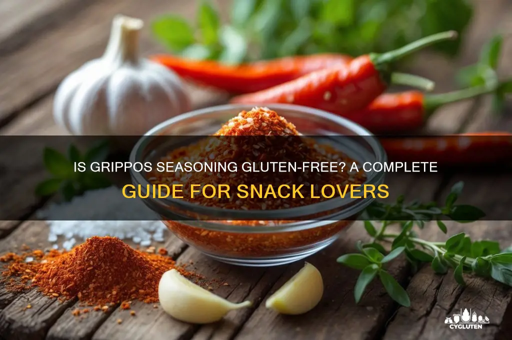 is grippos seasoning gluten free