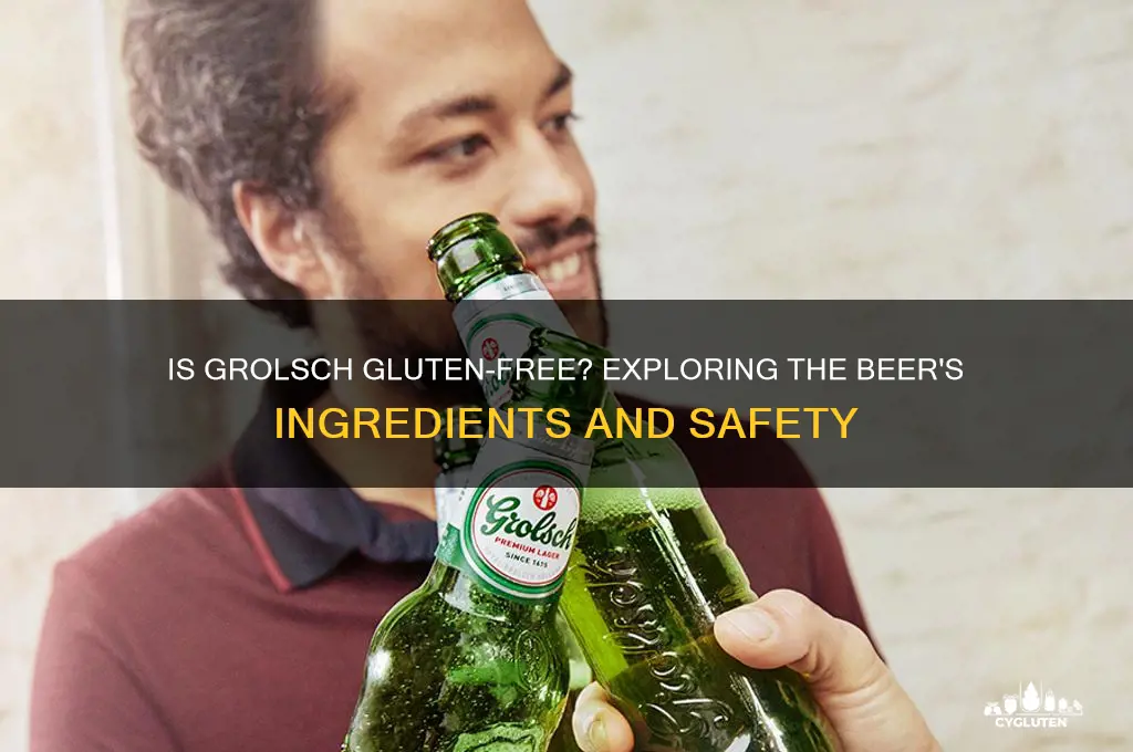 is grolsch gluten free