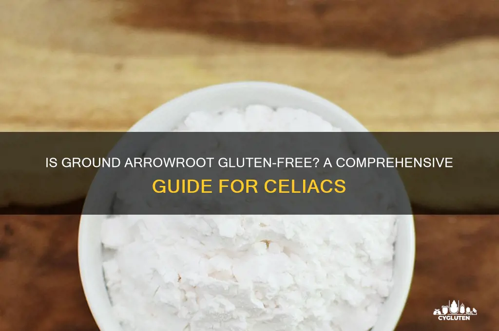 is ground arrowroot gluten free