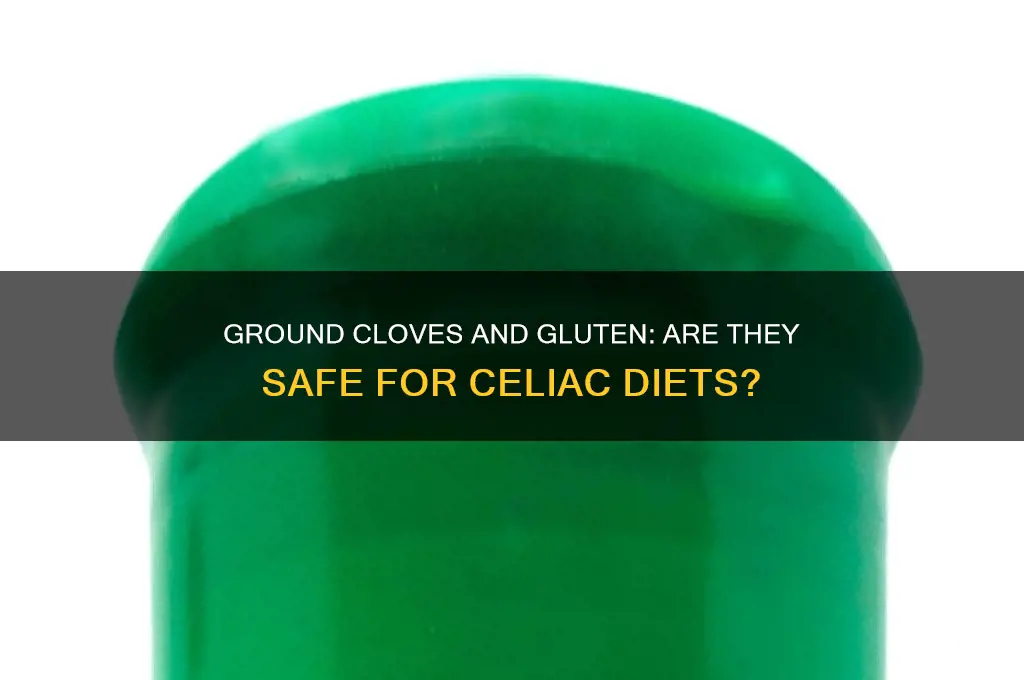 is ground cloves gluten free