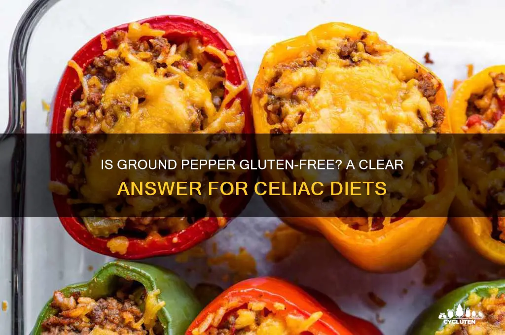 is ground pepper gluten free