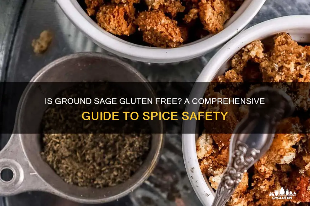 is ground sage gluten free