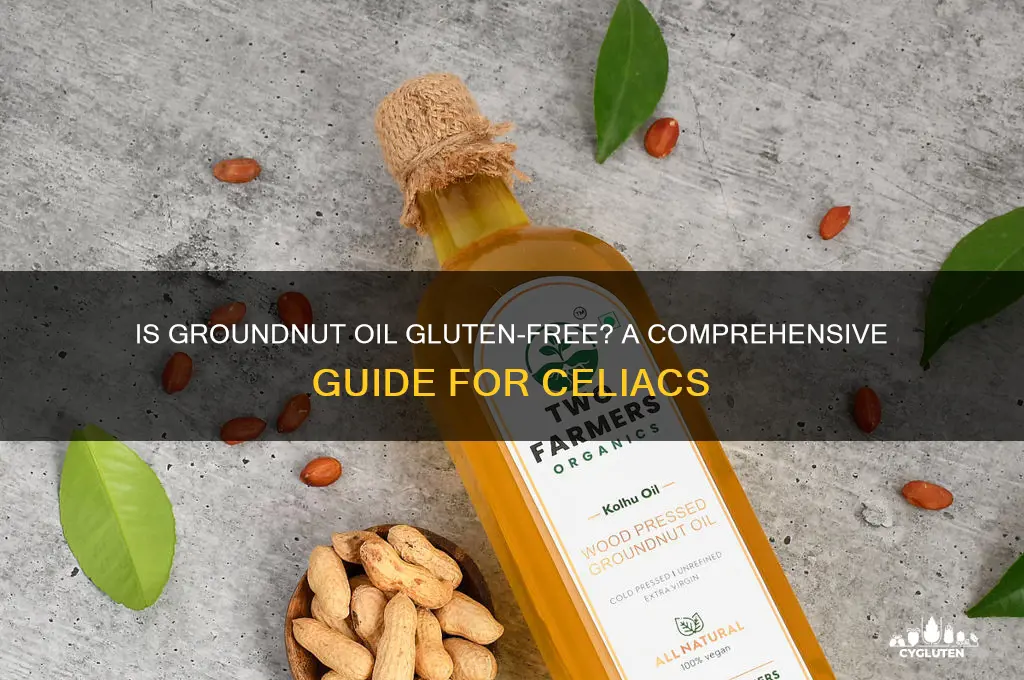 is groundnut oil gluten free