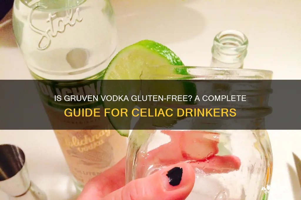 is gruven vodka gluten free