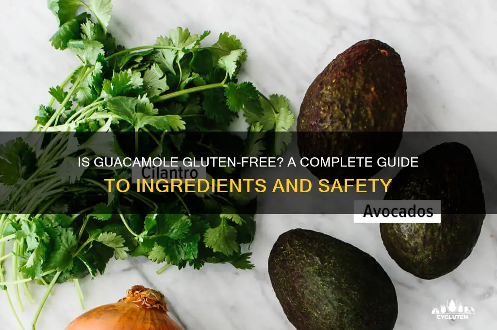 is guacamole gluten-free