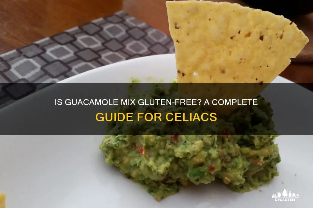 is guacamole mix gluten free