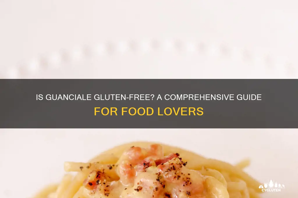 is guanciale gluten free