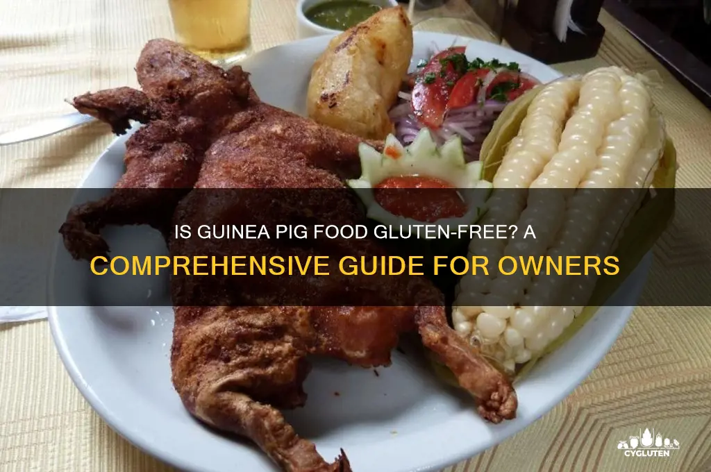 is guineas gluten free